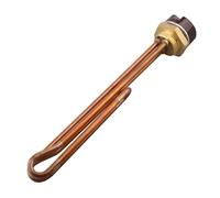 Calentador De Agua Eléctrico De 220 V Con Termostato, Interruptor De Control De Temperatura, Rosca De 1 1/4 Pulgadas, Elemento Calefactor DN32(2000w)