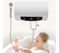 Calentador de agua eléctrico de 50 l/120 l, 220 V, 2 kW, 30 - 75 °C, con ducha de mano (50 l)