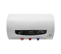 Calentador de agua eléctrico de 50 L, 220 V, cocina 2 kW, sin presión, con agua caliente hasta 75 °C, calentador de agua sin presión, para baño, fregaderos de cocina, caravanas (34 x 56 cm)
