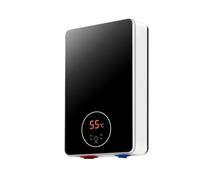 Calentador De Agua Eléctrico De 6000W, Máquina De Baño Instantánea For El Hogar, Pequeño Calor Rápido, Sin Tanque De Agua, Juego De Ducha Eléctrica Gratis,Protecciones de seguridad