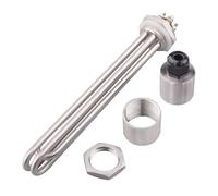 Calentador De Agua Eléctrico De Acero Inoxidable 304, 220 V, 380 V, DN32, Elemento Calefactor De Inmersión, 3 KW, 4,5 KW, 6 KW/9 KW, 12 KW(Set-2,380V,4.5KW 210L)