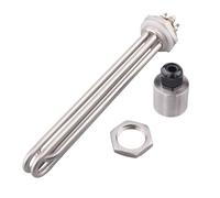 Calentador De Agua Eléctrico De Acero Inoxidable 304, 220 V, 380 V, DN32, Elemento Calefactor De Inmersión, 3 KW, 4,5 KW, 6 KW/9 KW, 12 KW(Set-1,380V,4.5KW 210L)