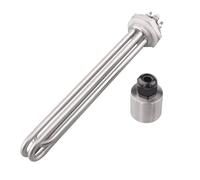 Calentador De Agua Eléctrico De Acero Inoxidable 304, 220 V, 380 V, DN32, Elemento Calefactor De Inmersión, 3 KW, 4,5 KW, 6 KW/9 KW, 12 KW(Set-3,380V,4.5KW 210L)