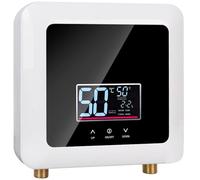 Calentador de Agua Electrico Instantaneo 220v 7500w, Calentador de Agua sin Tanque con temperatura constante, Ahorro de Energía, mini calentador de agua punto de uso para Cocinade Baño