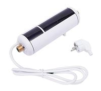 Calentador de agua eléctrico instantáneo con pantalla LED, mini calentador de agua instantáneo, 3500 W, ducha táctil, IPx4, ahorro de espacio, 360°, montaje en pared, cilindro para baño, cocina, ducha