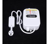 Calentador de agua eléctrico instantáneo de 3500 W con protección contra fugas, calentador de agua termostático sin tanque para baño, cocina, enchufe UE, 220 V