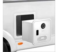 Calentador de agua eléctrico instantáneo para viajes en caravana, tanque de cobre sin oxígeno, control preciso de temperatura de 35 a 51 °C, sistema de calefacción de agua de bajo consumo