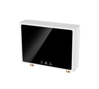 Calentador De Agua Eléctrico Instantáneo Sin Tanque, Con Panel Táctil, Control Remoto, Accesorio For Cocina Y Baño Compacto y duradero(Full White-01,220 5500W)