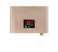 Calentador de agua eléctrico sin tanque Calentador De Agua Instantáneo, Calentadores Eléctricos Montados En La Pared De 3000W/5500W For Baño, Ducha De Agua Caliente Y Calefacción De Cocina Casera(Rose
