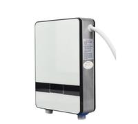 Calentador de agua eléctrico sin tanque Calentador De Agua Instantáneo Sin Tanque De 6500w, Termostato, Calentador De Inducción, Calentadores Eléctricos Táctiles Inteligentes, Ducha Automática(BW)