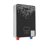 Calentador de agua electrónico para cocina, 6500 W, 30-55 °C, depósito de agua caliente IPX24, caldera de agua caliente con pantalla LED, 1 ducha de mano