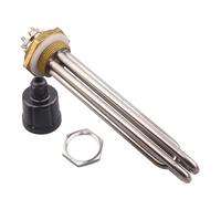 Calentador De Agua For Tanque De 220 V/380 V, Elemento Calefactor De Caldera DN32, Calentador Eléctrico Tubular De 2 KW, 3 KW, 4,5 KW, 6 KW, 3750 W, SUS304(Set-1,220v,3KW)