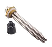 Calentador De Agua For Tanque De 220 V/380 V, Elemento Calefactor De Caldera DN32, Calentador Eléctrico Tubular De 2 KW, 3 KW, 4,5 KW, 6 KW, 3750 W, SUS304(Set,220v,6kw)