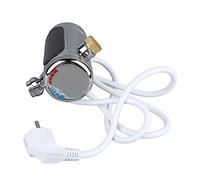 Calentador de Agua Grifo Calentador de Agua Eléctrico Calentamiento Instantáneo Calentamiento Rápido Regulaciones Europeas con Acero Inoxidable Enchufe Europeo de 240 V Enchufe Europeo Calentador