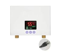Calentador de agua instantáneo, calentador pared for baño, cocina, con Control remoto, pantalla LCD temperatura, Grado industrial(4500w)