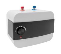 Calentador de Agua Instantáneo Eléctrico, 6 L Mini Depósito Rectangular, 1500 W, Bajo Fregadero, 0-65 °C, Para Baños, Balcones, Cocinas, Salones