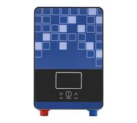 Calentador de agua instantáneo para cocina, calentador de agua eléctrico de 6500 W, agua caliente instantánea para ducha, elemento calefactor de acero inoxidable y protección de seguridad, pantalla