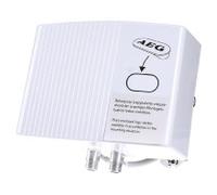 AEG 189554 MTH 350 - Calentador de agua de sistema abierto (tamaño pequeño, 3,5 kW, 230 V), color blanco - [Importado de Alemania]