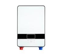 Calentador De Agua Instantáneo Sin Tanque, Inducción Con Termostato 5500W, Calentadores Eléctricos Táctiles Inteligentes For Ducha Fácil de usar