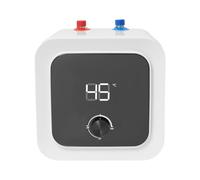 Calentador de agua,Mini tanque eléctrico calentador de agua,8 litros,1500W,Acero inoxidable 304+316,Temperatura ajustable,Inicio baja presión de agua