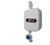 Calentador de agua sin tanque, kit calefacción ducha instantánea eléctrica 3000W, juego caliente, Grado industrial