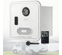 Calentador de agua sin tanque RV con tecnología Vortex para una temperatura constante, alimentado por propano, ideal para uso familiar en caravanas