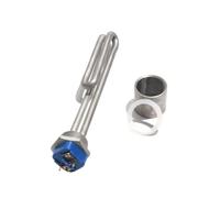 Calentador De Agua Solar Plegable De 120 V Y 240 V, Tubo DN25, Rosca BSP De 1 Pulgada, Elemento Calefactor De Acero Inoxidable, 1 KW, 2 KW, 2,5 KW, 3 KW Y 3,5 KW.(C,1KW 180mmL)