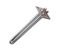 Calentador De Agua Tubular Eléctrico SUS304 Con Elemento Calefactor De Inmersión De Brida Cuadrada, 36 V, 1200 W/48 V, 1500 W/240 V, 1 KW(240v 1000w L240mm)