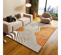 Calentador de alfombra con calefacción eléctrica, alfombra con manta calefactable, alfombrilla para suelo con calefacción, almohadilla calefactora eléctrica para jugar y dormir(A,80x160cm)