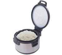 Calentador de arroz termostático, calentador de arroz de 19 l, mantiene caliente el arroz, aislamiento circulante, temperatura dual de 68 ℃ y 72 ℃, 100 W de bajo consumo, para sushi restaurante y