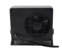Calentador de Automóvil de 12V 300W Ventilador de Calefacción de Vehículo de Cerámica Portátil para el Calor del Invierno y el Parabrisas Descongelado Negro