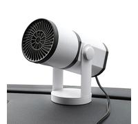 Calentador De Automóvil - Descongelador Portátil Ventilador 2 En 1 | 12V 24V Calefacción Refrigeración | Base Giratoria 360, Enchufe Para Encendedor SUV De 150W/200W Y Para Parabrisas De Camión, Usos