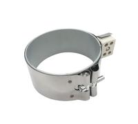 Calentador De Banda De 220 V, 550 W/700 W/900 W/1000 W/1150 W, Diámetro Interior De 130 Mm, Elemento Cerámico De Mica, Acero Inoxidable, Altura De 50 Mm/60 Mm/80 Mm.(380V,700W 130x60mm(IDxH))