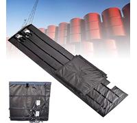 calentador de barril, Calentador de bidón IBC 55 a 275 galones, multicolor, con controlador temperatura(Black,275Gallon/1000L)