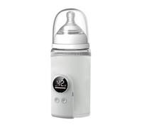 Calentador de Biberón Portátil para Bebé, Calefacción Leche Materna Por USB, Calefacción Leche Para Bebés Y Niños Pequeños, Para Uso En Viaje En Coche Para Alimentos De Guardería Camping En Casa Y E