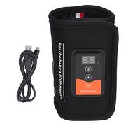 Calentador de Biberones de Leche PortáTil, Temperatura Constante Calentamiento RáPido Calentamiento RáPido USB Bolsa de Calentador de Biberones de Leche Materna, para Viajes, VisualizacióN de