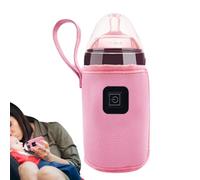 Calentador De Biberones De Viaje - Calentador De Leche USB Para Automóvil, Guardián De Calor Portátil | Biberón, Leche Eléctrica De Viaje, Calentamiento Instantáneo De Materna, Esterilizador, Bi