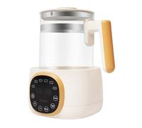 Calentador de biberones para bebé, 1,3 L, con control de temperatura, calentador de leche materna y preparador de alimentos para bebés, 37-95 °C con luz nocturna