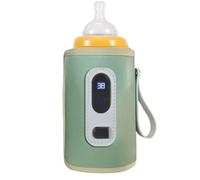 Calentador De Biberones Para Bebé - Calentadora De Leche Portátil USB, Tela De Fibra Impermeable De 30,5x14 Cm Con Lámina Calefactora Compuesta | Para El Automóvil, Hogar, Los Viajes Y Cal