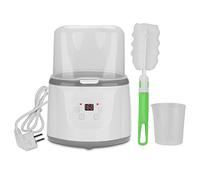 calentador de biberones para biberones,Calentador de leche, calentador autom¨¢tico de biberones, calentador de biberones de viaje inteligente, esterilizador de biberones con pantalla LCD(EU Plug)