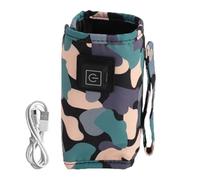Calentador de biberones para coche, calentador de botellas portátil USB | Botella térmica USB, conservador de calor para botellas de leche con control preciso de la temperatura para casa, viajes en