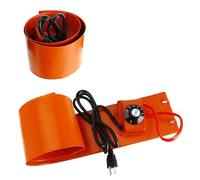 Calentador de bidones metálicos, Cinturón calefactor de caucho silicona for calentador bidón aceite digital(Knob Control,200L 1740 * 250mm 3000W)