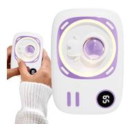 Calentador de bolsillo, banco de energía recargable, función de luz nocturna USB portátil, control de temperatura de seguridad integrado, forma ergonómica compacta, accesorio de dispositivo de calor