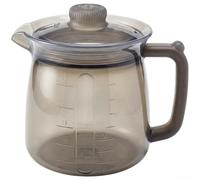 Calentador de botellas de silicona multifunción de 750 ml, resistente al calor, para alimentos de bebés, calentamiento de leche en doble escala, 16 x 14 cm, color gris