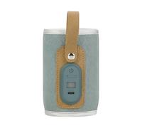 Calentador de botellas para la leche materna - Calentador de leche para bebés portátil con control de temperatura, cubierta de calentamiento USB | Viaje Baby Bottle Bag Warmer para viajes de automóvil