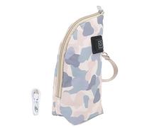 Calentador de Botellas Portátiles para Viajar, Temperatura Constante Botth Bottle Warmer USB Baby Milk Hear Warmer Hearer Bolsa de Calentamiento Cubierta de Almacenamiento para