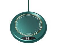 Calentador de café eléctrico, 20 W, USB, calentador de tazas, calentador de bebidas con 3 ajustes de temperatura para calentar café, té, agua, leche y bebidas