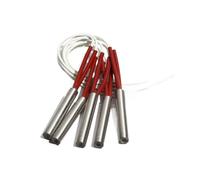 Calentador De Cartucho 304SUS De 14 Mm De Diámetro, 80-95 Mm, 380 V, Tubo De Calentamiento De Un Solo Cabezal, 350 W, 360 W, 370 W, 390 W Y 400 W.(360W 14x82mm)