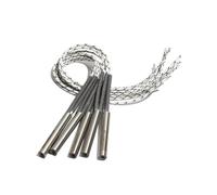 Calentador de cartucho 316SUS 10mm, 80~95mm, tubo 110V/220V/380V, 320W/330W/340W/350W/380W, elemento calefactor eléctrico, 5 uds(380V,380W 10x95mm(DxL))