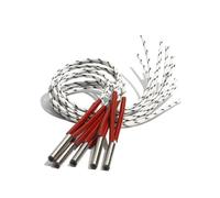 Calentador de cartucho 316SUS 6mm, 50~60mm, 110V/220V/380V, elemento eléctrico Tubular 120W/130W/140W/150W, 5 uds(110V,150W 6x60mm(DxL))